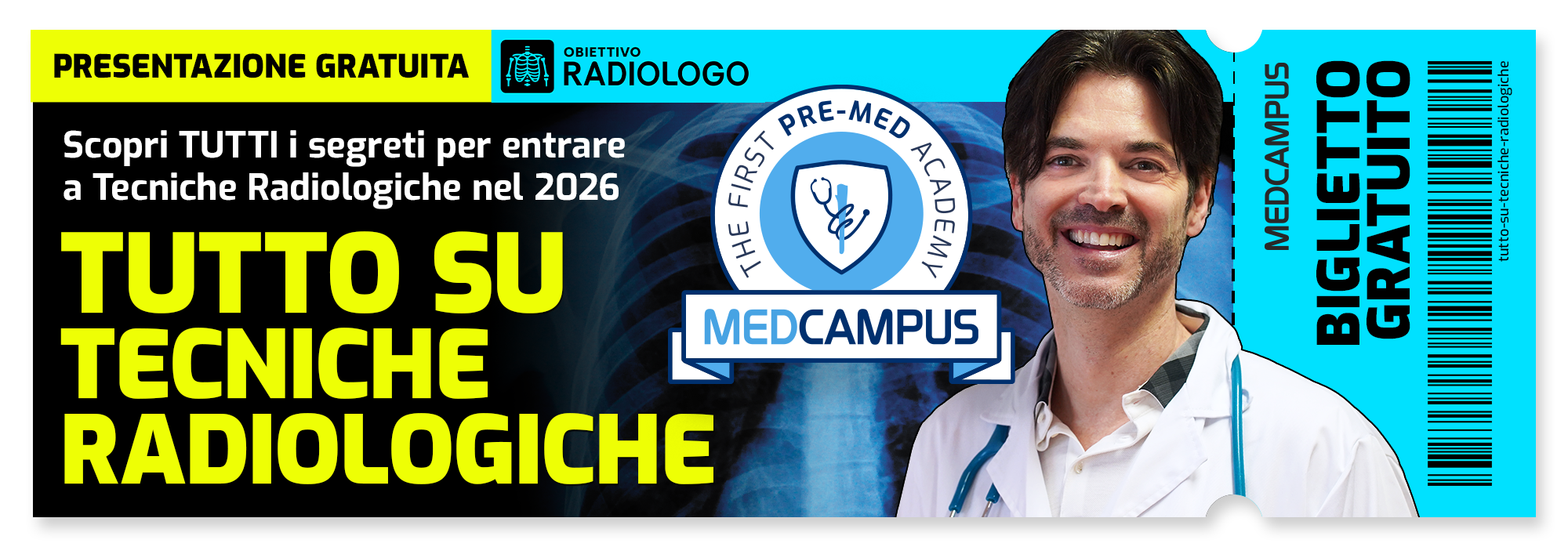Ticket grafico dell’evento